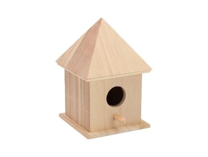 Vogelhuisje - 10,4 x 10,4 x 15,5 cm