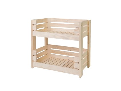 Houten rek r2o 60 x 64 x 39 cm