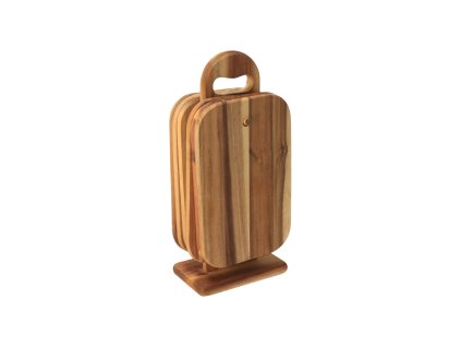 Set van 6 acacia snijplanken