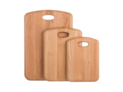Set van houten snijplanken premium 3 stuks