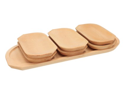 Set van serveerschalen 7 stuks