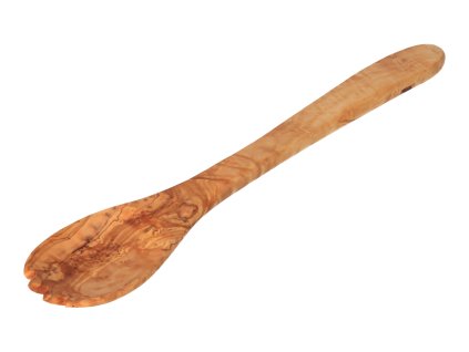 Olijfhouten saladevork 30 cm