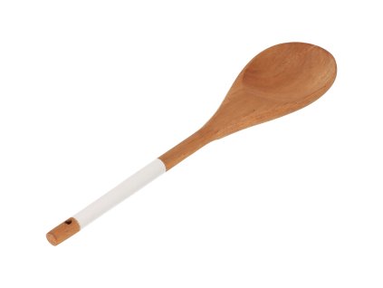 Houten lepel ovaal WHITELINE acacia - 30 cm