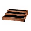 3-laags houten bloembed 110 x 88 x 36 cm