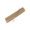 Bamboe rietje – set van 4 met borsteltje