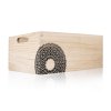 Houten kist met mandala 31 x 21 x 13 cm