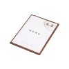 Houten menubord A4 – noot
