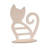 Houten kat voor sieraden