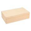 Houten theedoos (8 vakken)