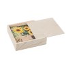 Houten doos voor foto's van 13 x 18 cm