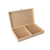 Houten doos met 8 vakken