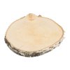 Houten schijf van berkenstam 24-28 cm