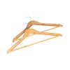 Houten kledinghangers 2 stuks