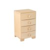 Houten kastje met vier lades