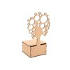 Houten sieradendoos met boom