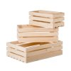Houten kisten II – set van 3 stuks