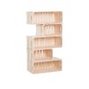 Houten boekenkast van kisten 150 x 60 x 30 cm