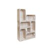 Houten boekenkast van kisten 62 x 102 x 20 cm