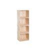 Houten kast van kisten 120 x 40 x 30 cm