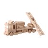 Houten brandweerwagen
