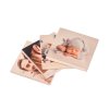 Houten onderzetters met eigen foto 4 stuks