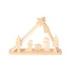 Houten kerststal II klein