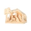 Houten kerststal VI