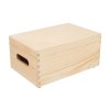 Houten doos met deksel 30 x 20 x 14 cm
