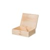 Houten doos met deksel 40 x 30 x 14 cm zonder handgreep