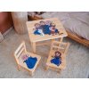 Houten kindertafel met stoelen - Frozen