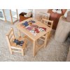 Houten kindertafel met stoelen - Paw Patrol