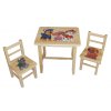 Houten kindertafel met stoelen - Paw Patrol