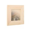 Houten fotolijst voor aan de muur 18,5 x 18,5 cm