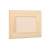 Houten fotolijst voor aan de muur 22 x 17 cm
