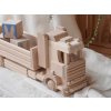 Houten vrachtwagen