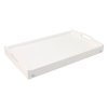 Houten ontbijttray 50 x 30 cm wit