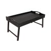 Houten ontbijttray 50 x 30 cm donker