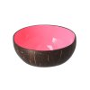 Kokosnoot kom roze