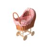 Rieten kinderwagen naturel