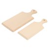 Set van gefreesde snijplanken met handvat 2 stuks