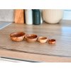 Set van kleine olijfhouten kommen - 4 stuks