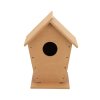 Opvouwbaar vogelhuisje van MDF