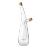 Glazen fles voor olie en azijn