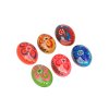 Handbeschilderde houten paaseieren (6 stuks)