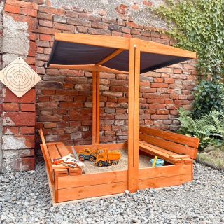 ATMOWOOD zandbak ⛱️ #ATMOWOOD #zandbak #tuin #kinderen